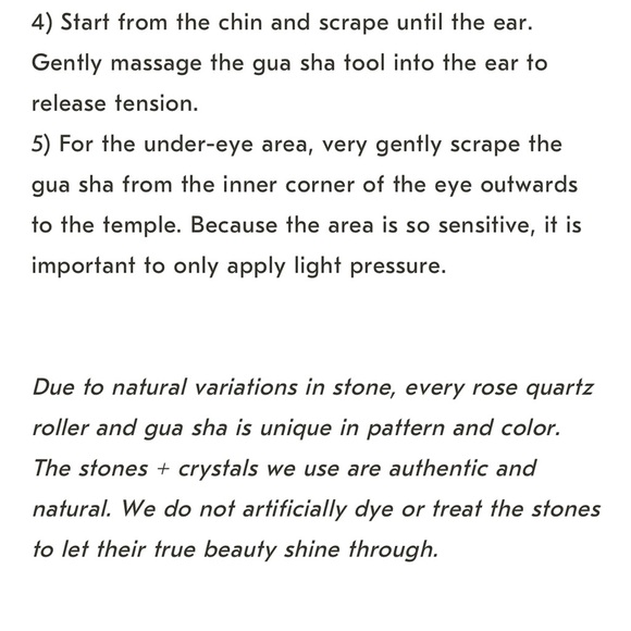 Mount Lai Gua Sha Rose Quartz Tools. Boxed Set. Like New. - Picture 13 of 13